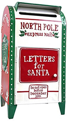 Boîtes aux lettres murales Boîte aux lettres de Noël Boîte aux lettres vintage Laissant un message Boîte aux lettres Décoration de jardin Boîte aux lettres debout Conception de ferme pour une utilisat