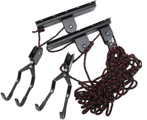 YARNOW Ceiling Wall Mount Bicycle Hanger Bike Storage Wall Mount Cycle Bike Hook for Garage Easy Installation