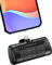 Kuulaa Power Bank 4500 mAh per iPhone, Mini PowerBank Ricarica Rapida, Caricabatterie Portatile Compatibile con iPhone 14/13/12/11/XS/XR, nero