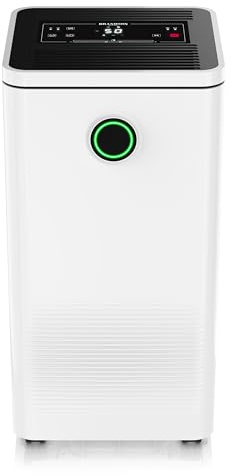 Brandson - Luftentfeuchter 10L mit Kompressor – Dehumidifier Raumentfeuchter elektrisch – 10 Liter / 24h – sehr leise - Schlafzimmer Bad Keller