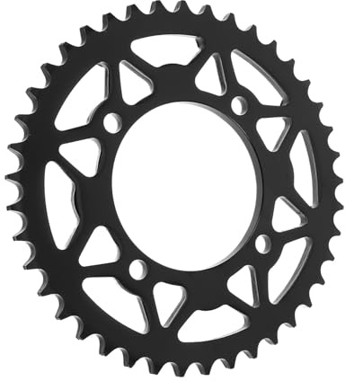 TOGEVAL Pignone Posteriore in Acciaio per Motociclo Fuoristrada 41 Denti 76 MM Ingranaggio Catena Motocicletta ad Alta Resistenza Ruota Dentata Posteriore per Mini Motociclo e Avventure