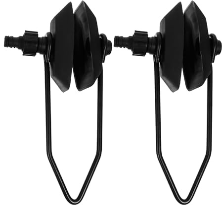 FOMIYES 2pcs Boat Motor Flusher Muffs Device Universal Marine Engine Muff Cup for Yacht and Ship Outboard Motor Flushing with Dual Water Feed for Boating Maintenance