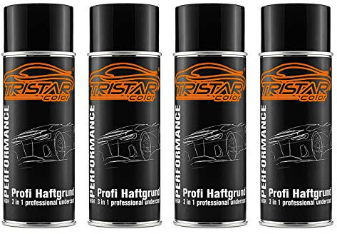 3 in 1 / Rostschutz/Füller/Haftgrund/Spraydose - Sprühdose 4 x 400 ml grau