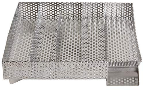 Beeketal 'Smoke XXL' Sparbrand Kaltraucherzeuger aus V4A Edelstahl mit 5 Kammern (L/B/H) ca. 210 x 220 x 47 mm, Raucherzeuger Generator zum kalträuchern und smoken im Räucherofen