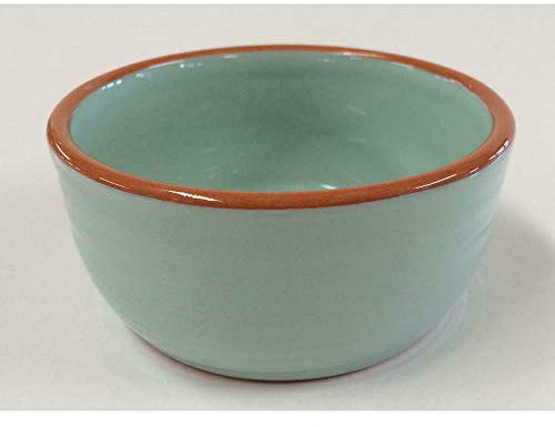 Jamie Oliver 11 cm casserole dish, terracotta, grey blue.