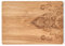 Zeller 25566 - Tabla de Cortar (Rectangular, 40 x 29 x 1,5 cm), Color Beige