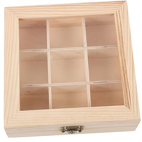 DECHOUS Portabustine Tè Organizer Per Bustine Tè e Snack Design Multi-scomparto Per Ristoranti e Caffetterie