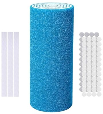 Filtri di sfiato – Heavy Duty Cut-To-Fit Dustproof, Hvac Vent Roll Filter Material – per pavimento, soffitto, , griglia, appartamento, ufficio, camper, casa