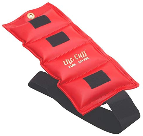 Viktmanschett, Cando® hand- och fotledsvikt, 3,6 kg, röd