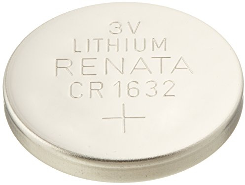 Twin Pack - 2 Renata Cr1632 3V Lithium Coin Cell Batteries