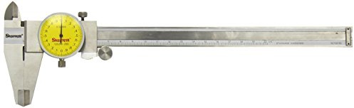 Starrett, 1202M-200, 1202M-200 Orologi calibro, campo di misura 0-200 mm, laurea 0,02 millimetri