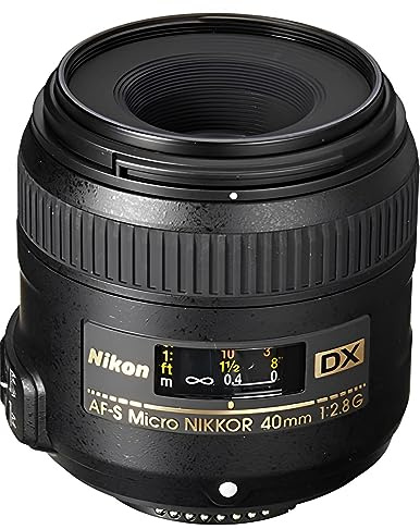 Nikon Objectif AF-S DX Micro Nikkor f/2.8G 40 mm (Reconditionné)