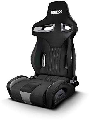 Sparco Sportsitz R333 Schwarz/Grau (Verstellbar)
