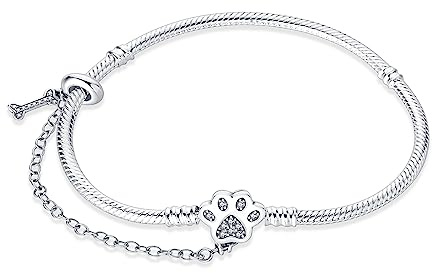 TINSLO Damen Armband 925 Sterling Silber, Armbänder mit Herz Verschluss Moments Schlangen Gliederarmband Armkette Valentinstag Muttertag Geburtstags Weihnachten Geschenk für Frauen Freundin Mama