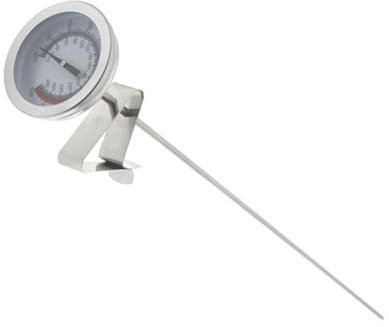 COLLBATH Digital Küchenthermometer Mit Temperaturfühler Clip Grillthermometer Pfannenthermometer Für Friteusentemperaturanzeige Und Küchentemperaturen