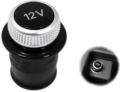 GUTERTOP Auto-Zigarettenanzünder-Staubschutz 12V, Plastik Zigarettenanzünder Abdeckung, Staubschutz für Zigarettenanzünder,Staubschutz für Auto-Zigarettenanzünder,Ersatz für A3 A4 A6 A7 A8 Q3