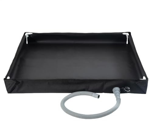 Camp Shower Tray - Bath Base with Drain Hose | Outdoor Baths Tray with Drain Hose for Desert Camping, Temporary Shower, Pet Cleaning