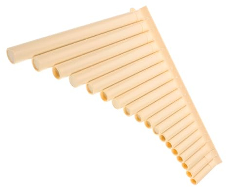 Panflöte für Anfänger mit 18 Pfeifen, Leichtes ABS Lernmodell | 18pipe Design, Komfortabler Griff, Glatter Spielkomfort, Geeignet für Einsteiger und Erfahrene Spieler