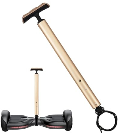 Guidon pour Hoverboard,Barre de Soutien en Alliage d'Aluminium | Accessoires de Sécurité Antidérapants Télescopiques pour Adultes, Débutants et Femmes