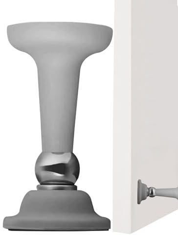 Türfänger – Wandtürstopper, Bodenbefestigung, Türstopper | Türfang-Magnet, Türstopper, robust, für Badezimmer, Schlafzimmer, Arbeitszimmer und Wohnzimmer