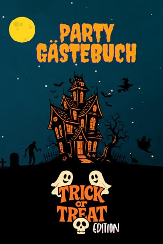 Party Gästebuch: TRICK or TREAT Edition