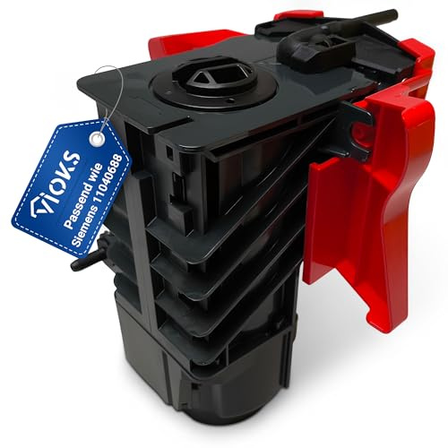 VIOKS Groupe café de rechange pour unité de percolation Siemеns 11040688 avec adaptateur, joint de guidage à ressort, support pour machine à café automatique Bosch, Siemеns EQ500, Classic Integral