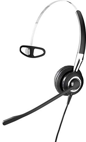 Jabra/GN Netcom Biz 2400 3in1 WB Balance - Auriculares con micrófono para teléfono Fijo, Negro