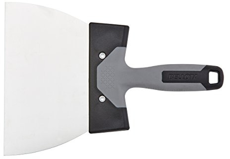 Bellota - Couteau de peintre américain inoxydable. Manche bi-matière