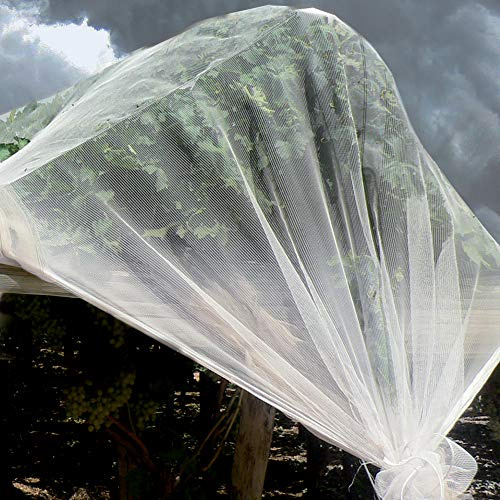 TENAX Iridium 4,00x5 m, Rete Antigrandine Professionale Colore Bianco Perla, con Azione Forzante sulla Maturazione