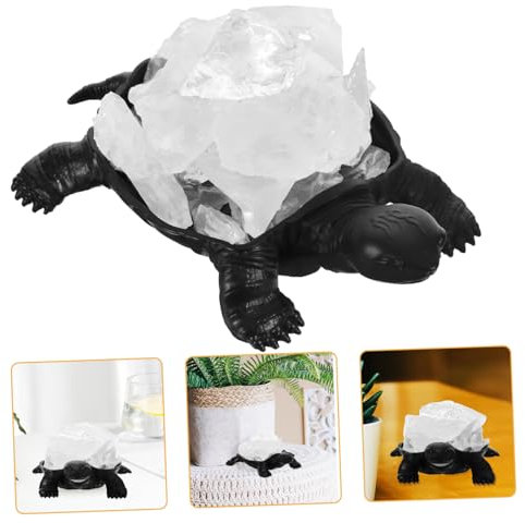 Zerodeko Schildkröte Figurine Natürlichem Desktop-Dekoration Für Und Büro Handgefertigte Tier-skulptur Für Glück Und Feng Shui