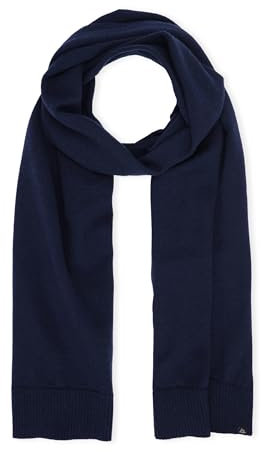 DANISH ENDURANCE Merinowolle Schal, Premium Qualität, Merino Winterschal, Warmes Halstuch, Thermo-Schal, Weich & Warm, Unisex, für Damen & Herren, Dunkles Marineblau, Einheitsgröße