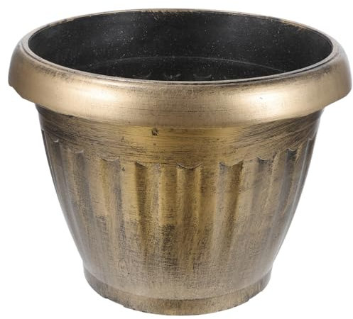FUNOMOCYA Hydroponischer Pflanztopf Für Wasserpflanzen Runder Blumenkübel Aus Robustem Material Für Garten Balkon Und Innenräume Ohne Abflusslöcher
