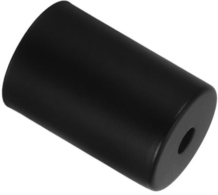 E27 Lampenfassung aus Eisen, Zylindrisch, Schwarz, für Lampen