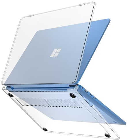 ProCase Case for 13.8 Inch Surface Laptop 8 2026 / Laptop 7 2024 -Crystal | Hard Shell Transparent Cover with Durable and Lightweight Design