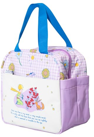 Grupo Erik Der Kleine Prinz Kühltasche Klein Kühlbox Lunchtasche Geschenke | Picknicktasche Arbeit Lunchbag Männer und Damen Thermotasche Lunchbox