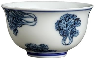 loeusjfnr Taza de té de cerámica Tazas de té Chinas, Tazas de hostelería for el hogar, Tazas de café de Viaje, Copas de Vino, Tazas de Agua for Oficina, Juegos de té de cerámica Kung Fu Tazas para té