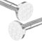 Wintfarm Barra de cortina de ducha, 48-133 cm, barra telescópica extensible, barra de cortina de ducha sin agujeros, barra de cortina sin taladrar, barra de cortina sin taladrar para baño, bañera