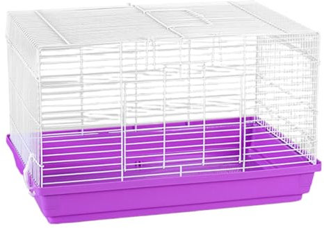 Yumneo Großer Hamsterkäfig, tragbares Frettchen-Versteck Igelheim, Haustierzubehör, Chinchilla-Käfig mit abnehmbarem Boden zum Schlafen und Entspannen