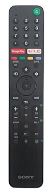 Sony RMF-TX600E – 149354822 Original-Fernbedienung für Sony BRAVIA Fernseher – Modell, sofort einsatzbereit, Keine Einrichtung erforderlich