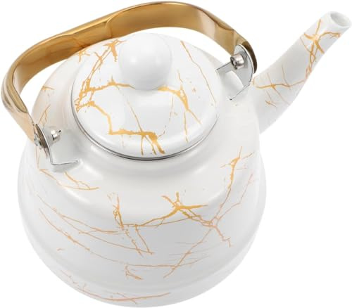 Bouilloire en émail Bouilloire à Eau Domestique Bouilloire à Eau Bouilloire sifflante pour cuisinière Pot à Lait en Fonte Bouilloire pour cuisinière Théière en céramique
