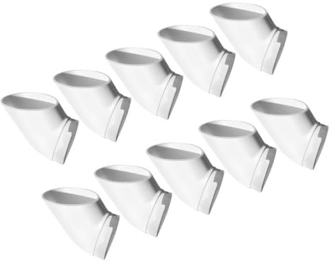 UKCOCO 10 Pezzi Tazze di Plastica per Piantare Idroponiche, Bicchieri Verticali per Torre di Coltivazione, Contenitori per Giardinaggio Balcone e Coltura Senza Terra Riutilizzabile