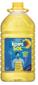 Huile de tournesol KOIPESOL – Bidon 5 L | Huile de cuisson raffinée