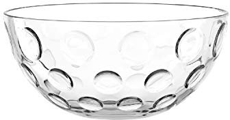 Leonardo 066336 - Ciotola rotonda in vetro Cucina Optic, design fresco, 21,5 cm