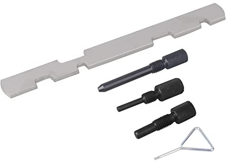 DAYUAN Juego de 5 herramientas de alineación de ajuste de sincronización del árbol de levas del motor, compatible con Ford Fiesta Focus Mazda Volvo