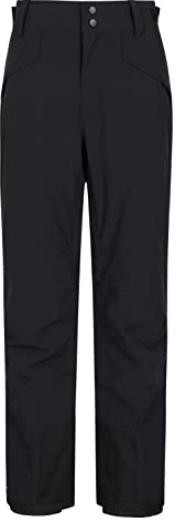 Mountain Warehouse Orbit Mens Ski Trousers - Short Ski Pants,Waterproof, Recco Reflectors - Ideal for Winter Sports, Skiing, Snowboarding Carbon (01) S