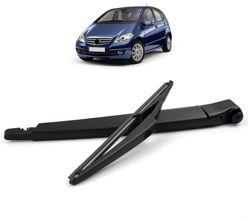 ROBUST Scheibenwischer & Wischerarm Set Hinten für Mercedes A Klasse W169 A150 A160 A170 A180 A200 0009980821 1698200644 1698201745