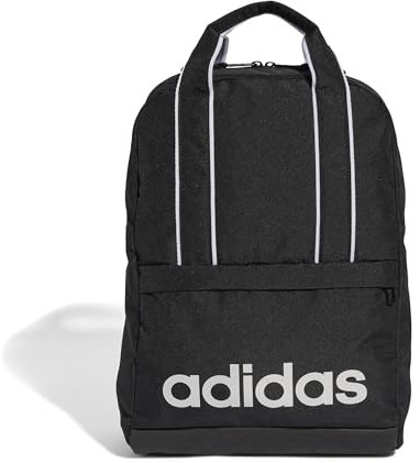 adidas Donna ADIDAS LINEAR ESSENTIALS BACKPACK, Black / Silver Metallic, One Size