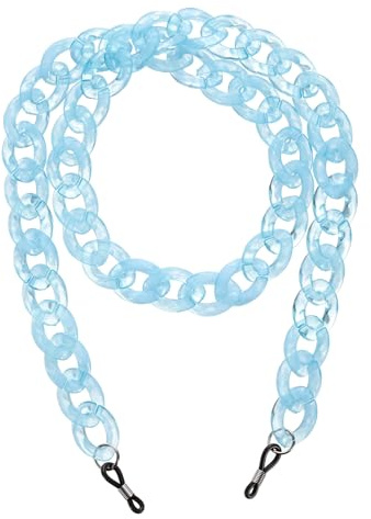 sourcing map Chaînes de lunettes pour femmes, chaînes de support de lunettes en acrylique pour lunettes