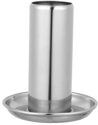 Gatuida Support Poulet Acier Inoxydable Épaissi Porte-Poulet Vertical pour Barbecue Extérieur Rack Pratique pour Rôtir Au Four et Griller Accessoire pour Cuisson à la Bière