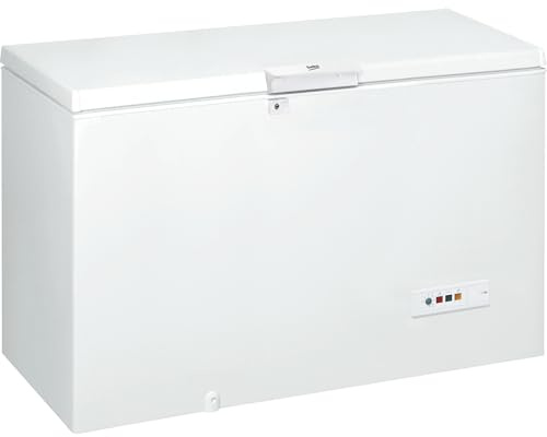 Beko Professional, ACO 432E_BP Gefriertruhe, Weiß, 140,5 x 69,8 x 91,6 cm, 432 Liter Nutzinhalt, 46,9 kg, -24°C bis -6°C Betriebstemperatur